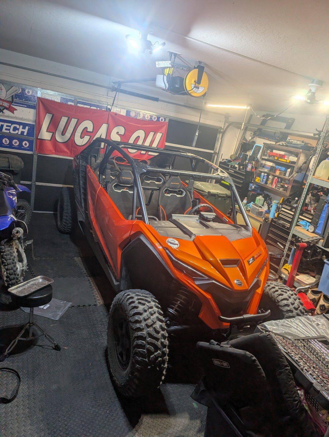 Orange CFMOTO UTV in the 224 Powersports shop
